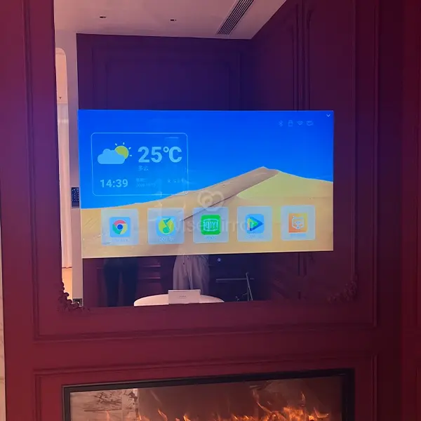 mirror TV display mirror TV display