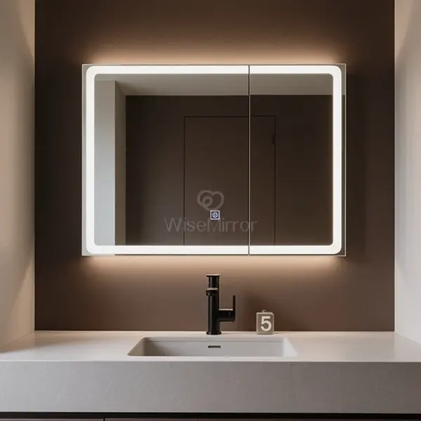 wall-mounted smart mirror TV wall-mounted smart mirror TV