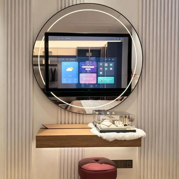 Vanity mirror TV
