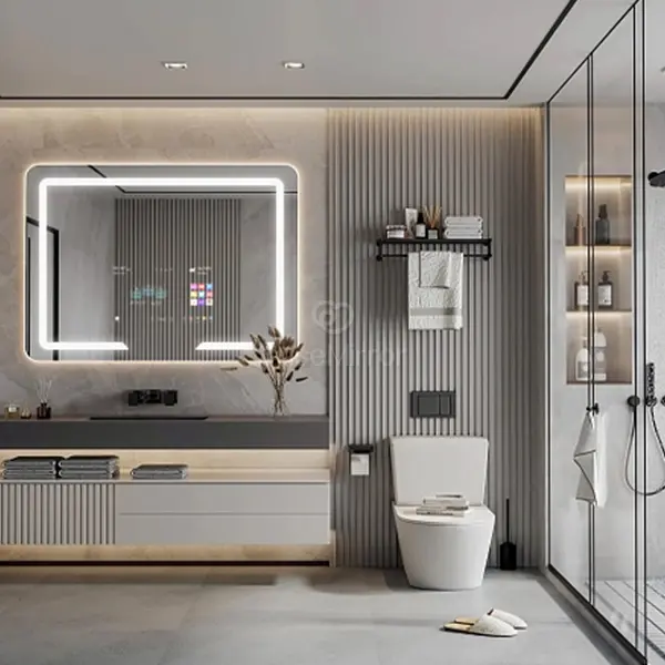 smart makeup mirror with led