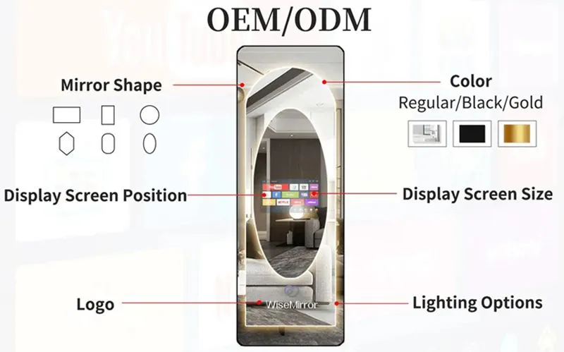 OEM  smart mirror
