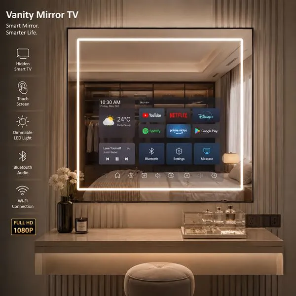 vanity mirror TV 