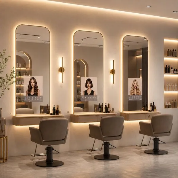 smart barber mirror smart barber mirror