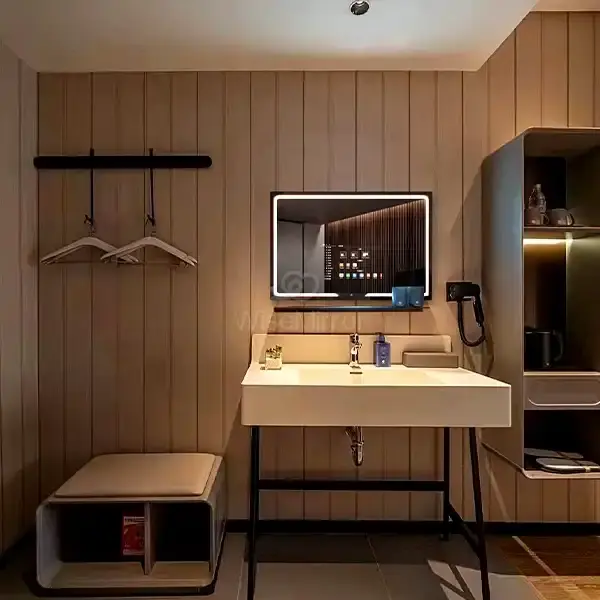 lighted smart mirrors TV