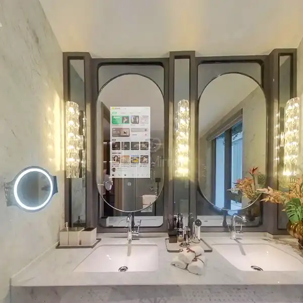  oval smart mirror 
