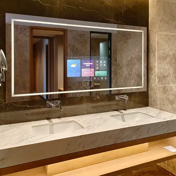 lighted smart mirror