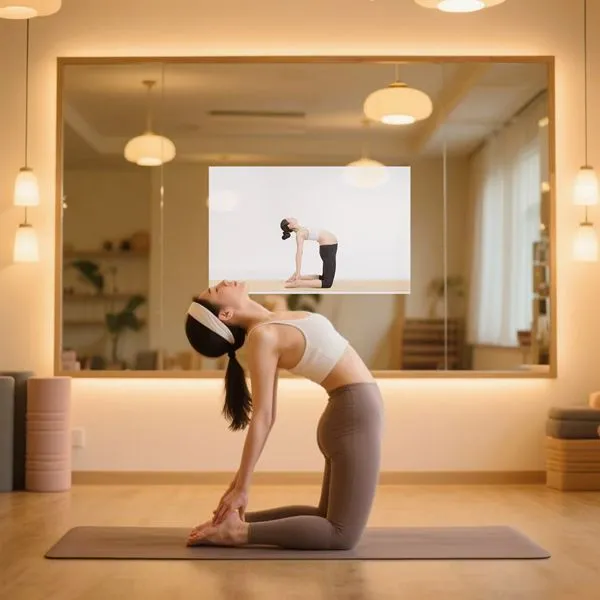 Immersive Interactive Workout smart mirror Immersive Interactive Workout smart mirror