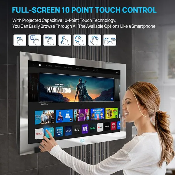 HD touch screens 